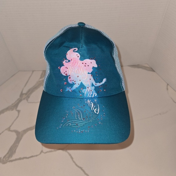 NWT Disney The Little Mermaid Ariel Baseball Cap Womens Anniversary Collection main image 7